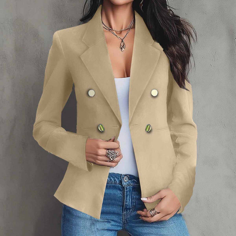 Sacou elegant la două rânduri de nasturi, pentru femei