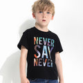 Children's letter print T-shirt
