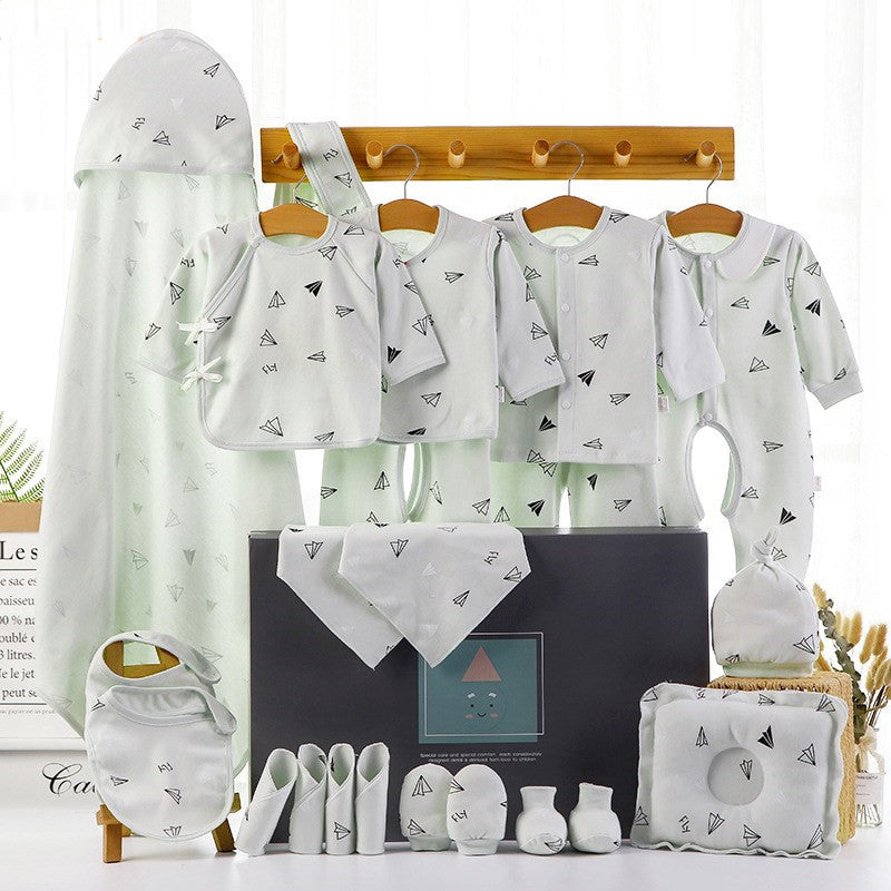 Cutie Cadou Bebeluși de Iarnă din Bumbac, Accesorii pentru Nou-născuți