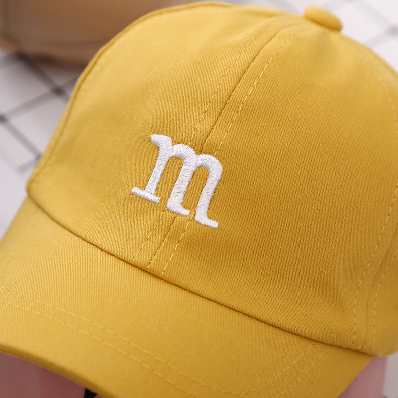 Kids’ Cotton Baseball Cap – M Embroidery