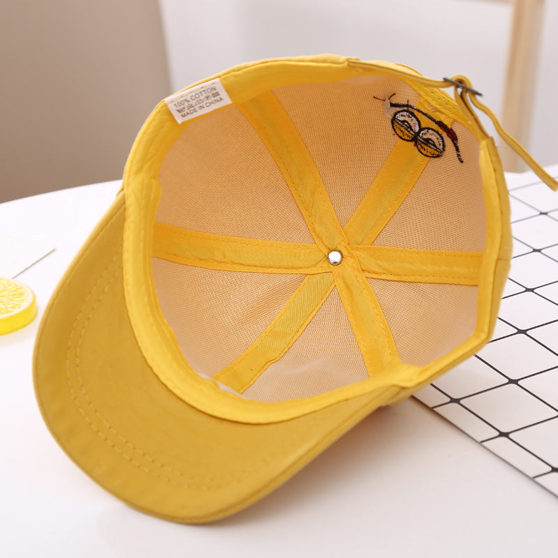 Kids’ Cotton Baseball Cap – M Embroidery