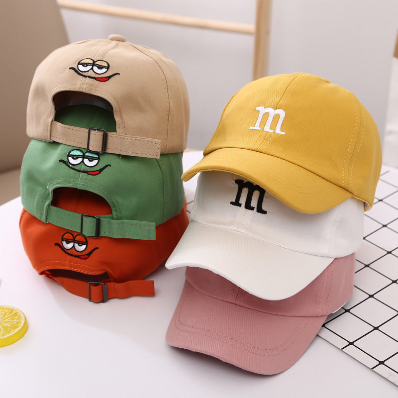 Kids’ Cotton Baseball Cap – M Embroidery