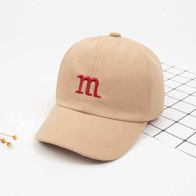 Kids’ Cotton Baseball Cap – M Embroidery