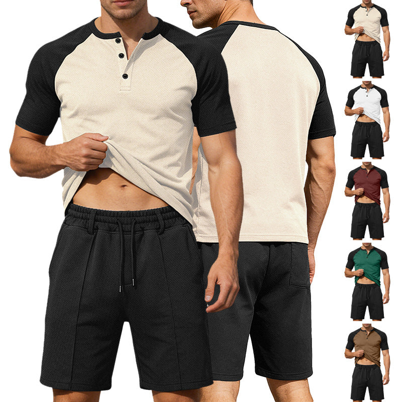 Men’s Summer T-Shirt & Shorts Set