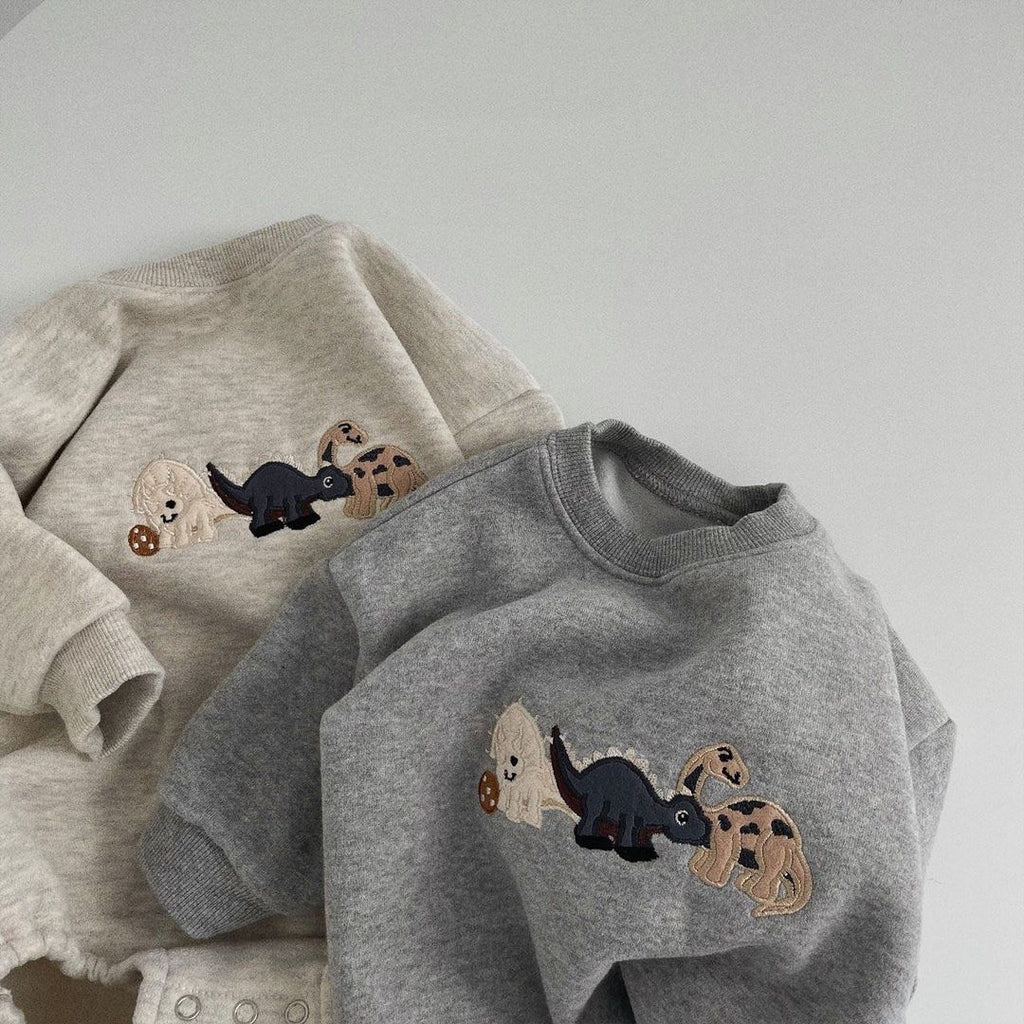 Round Neck Long Sleeve Baby Romper Triangle Romper