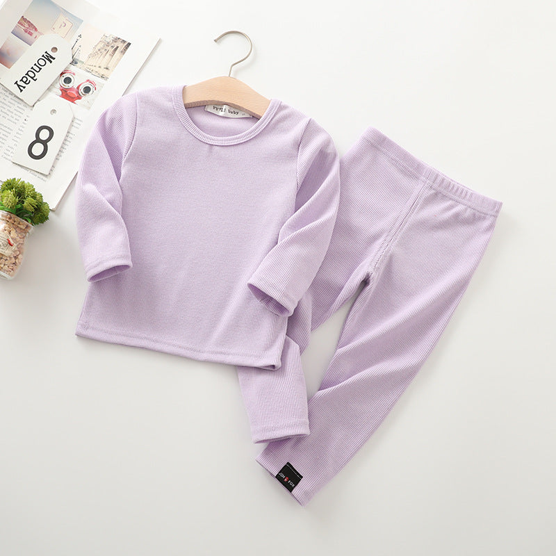 Pijama elastică de toamnă pentru bebeluși, pentru copii