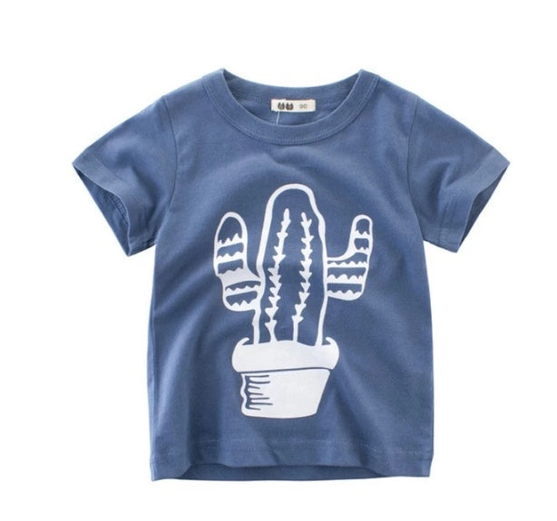 Îmbrăcăminte pentru copii Vară Nouă Coreeană Tricou de bumbac pentru băieți Comoară pentru bărbați în Mâneci Scurte pentru copii