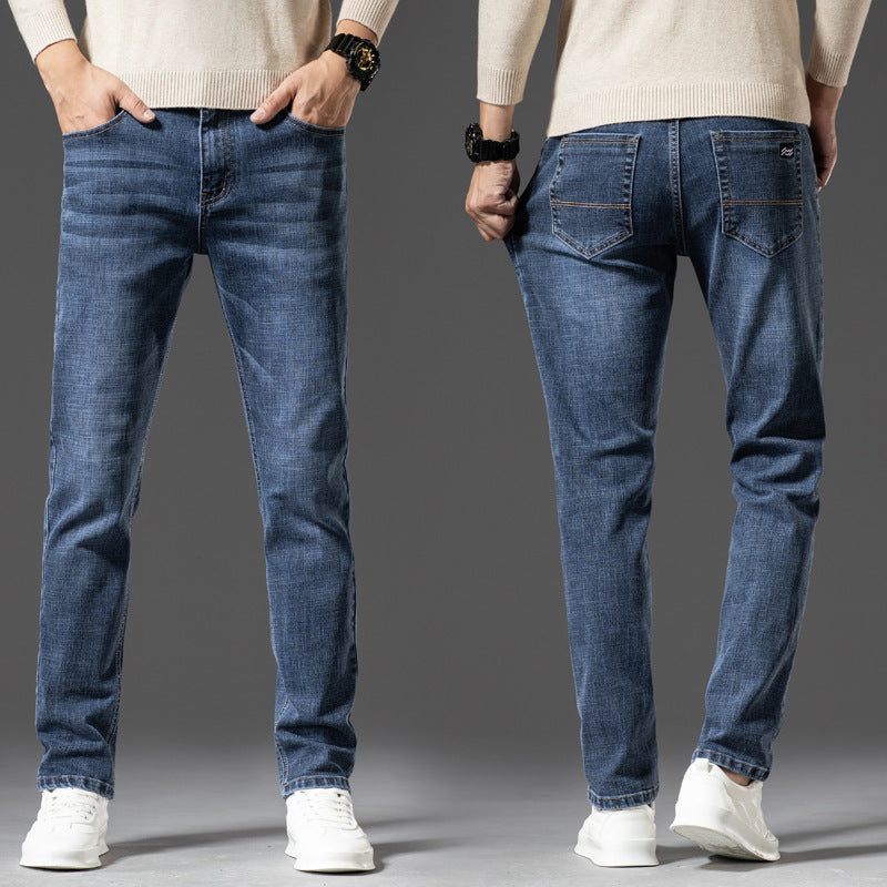 Blugi de bărbați din denim – Croială elastică
