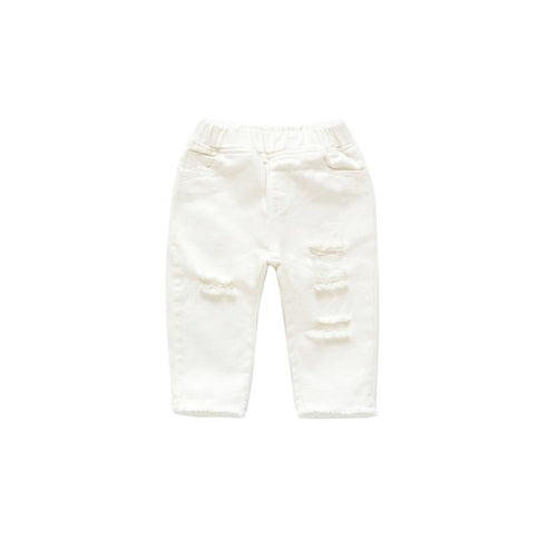 Jeans rupți pentru fetițe