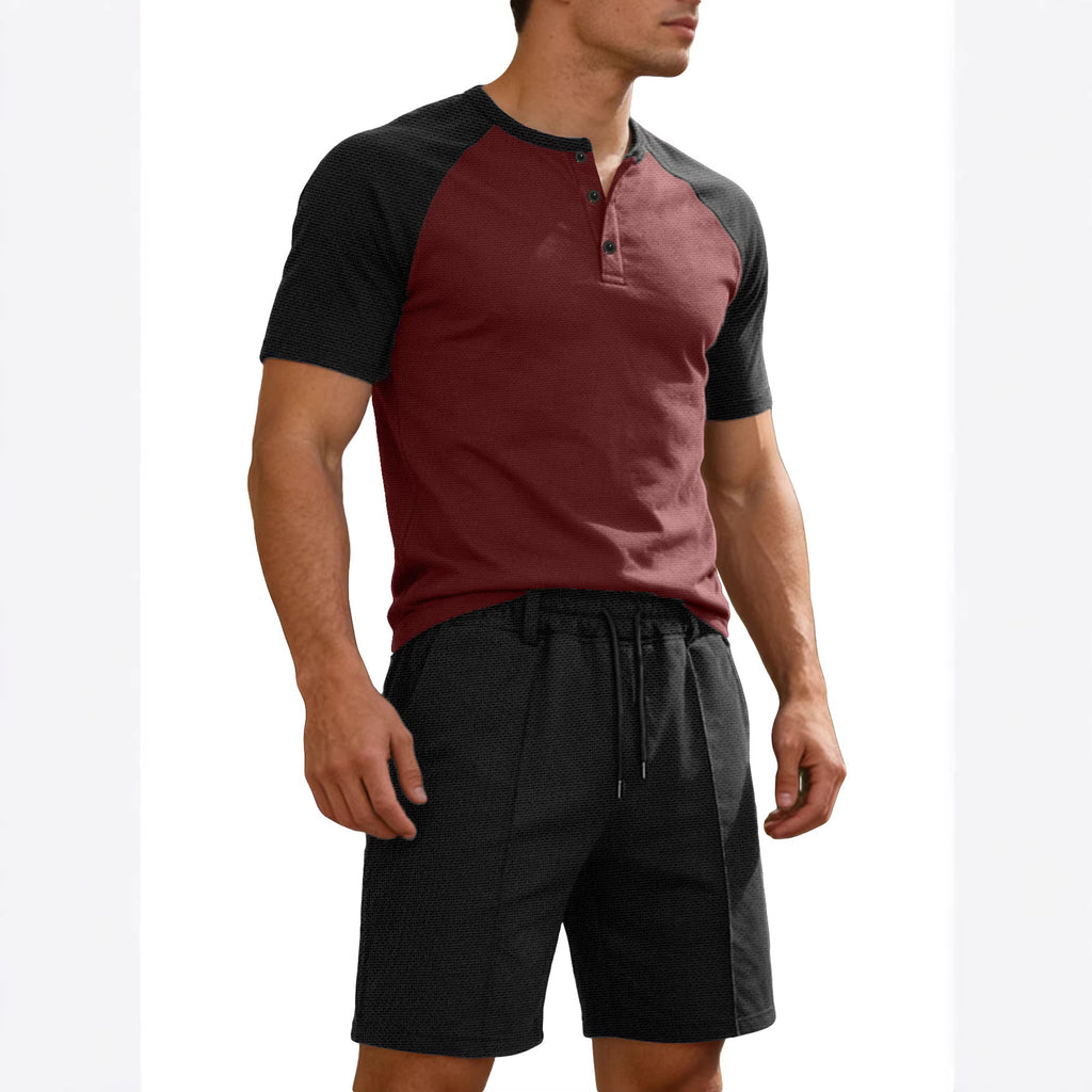 Men’s Summer T-Shirt & Shorts Set