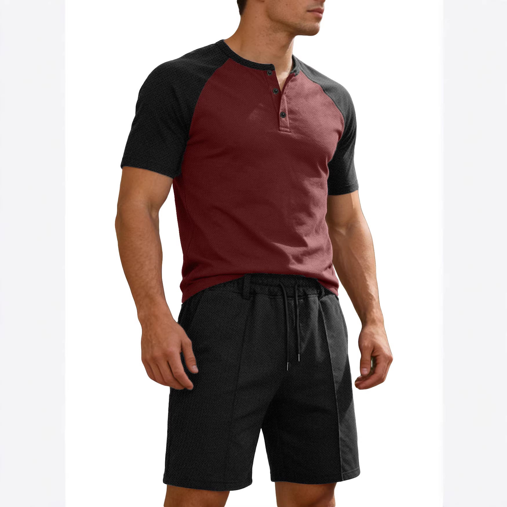 Men’s Summer T-Shirt & Shorts Set