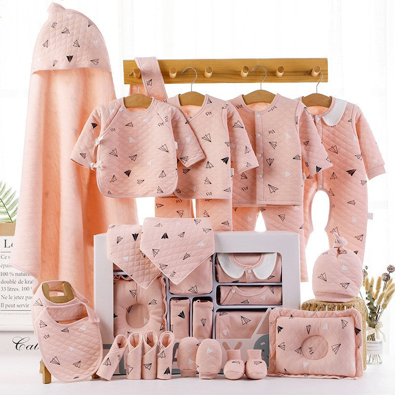 Cutie Cadou Bebeluși de Iarnă din Bumbac, Accesorii pentru Nou-născuți