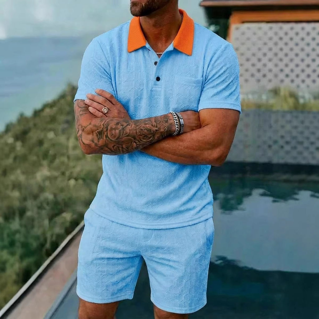 Set tricou și pantaloni scurți pentru bărbați
