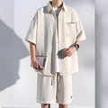 Men's Fashionable Casual Loose Short-Sleeve Suit
