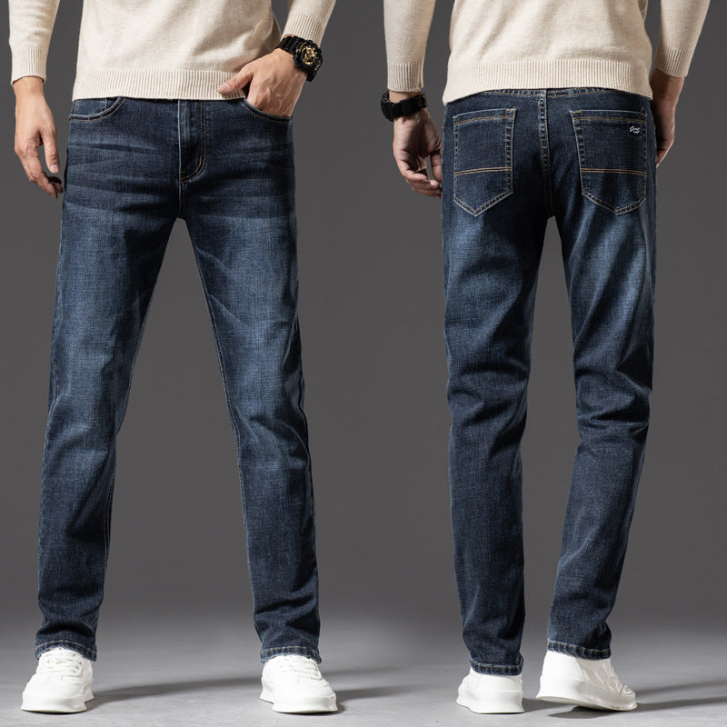 Blugi de bărbați din denim – Croială elastică