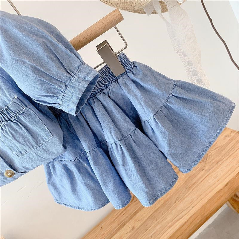 New Female Z Baby Summer Two-piece Children's Summer