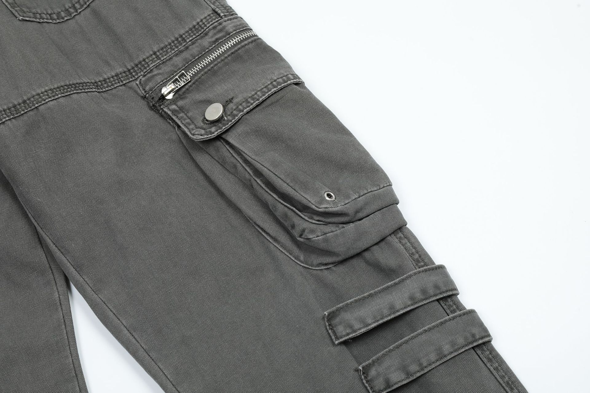 Women's Four-color Mid-waist Casual Pants