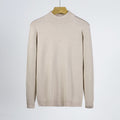 Mens Slim-fit Mock-neck Modal Base Sweater