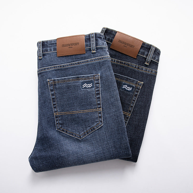 Blugi de bărbați din denim – Croială elastică