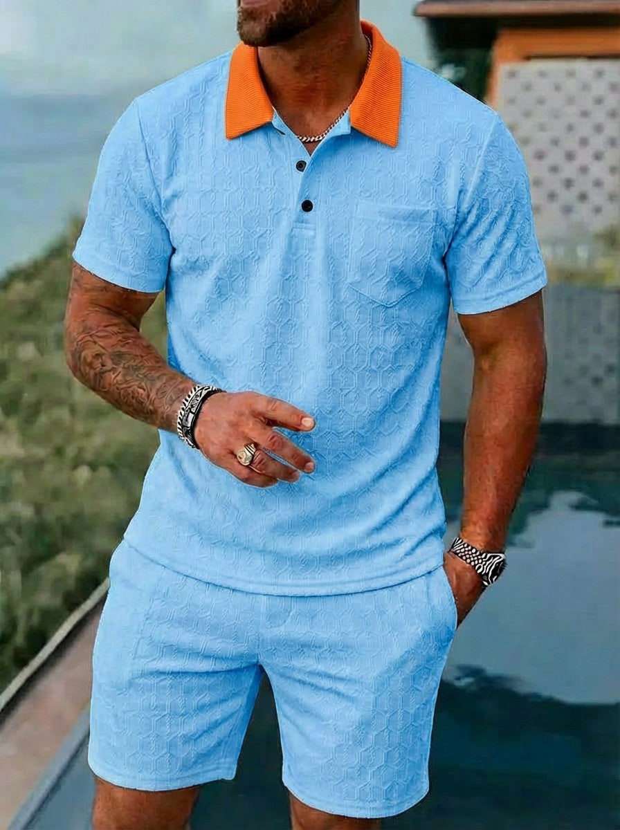 Set tricou și pantaloni scurți pentru bărbați