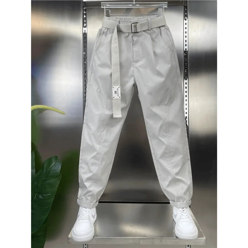 Pantaloni cropped moderni, cu croială relaxată, versatili, cu patchwork