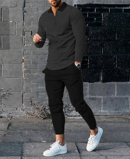 Set de bărbați bluză și pantaloni