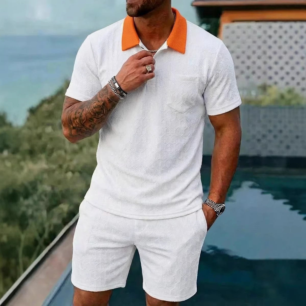 Set tricou și pantaloni scurți pentru bărbați